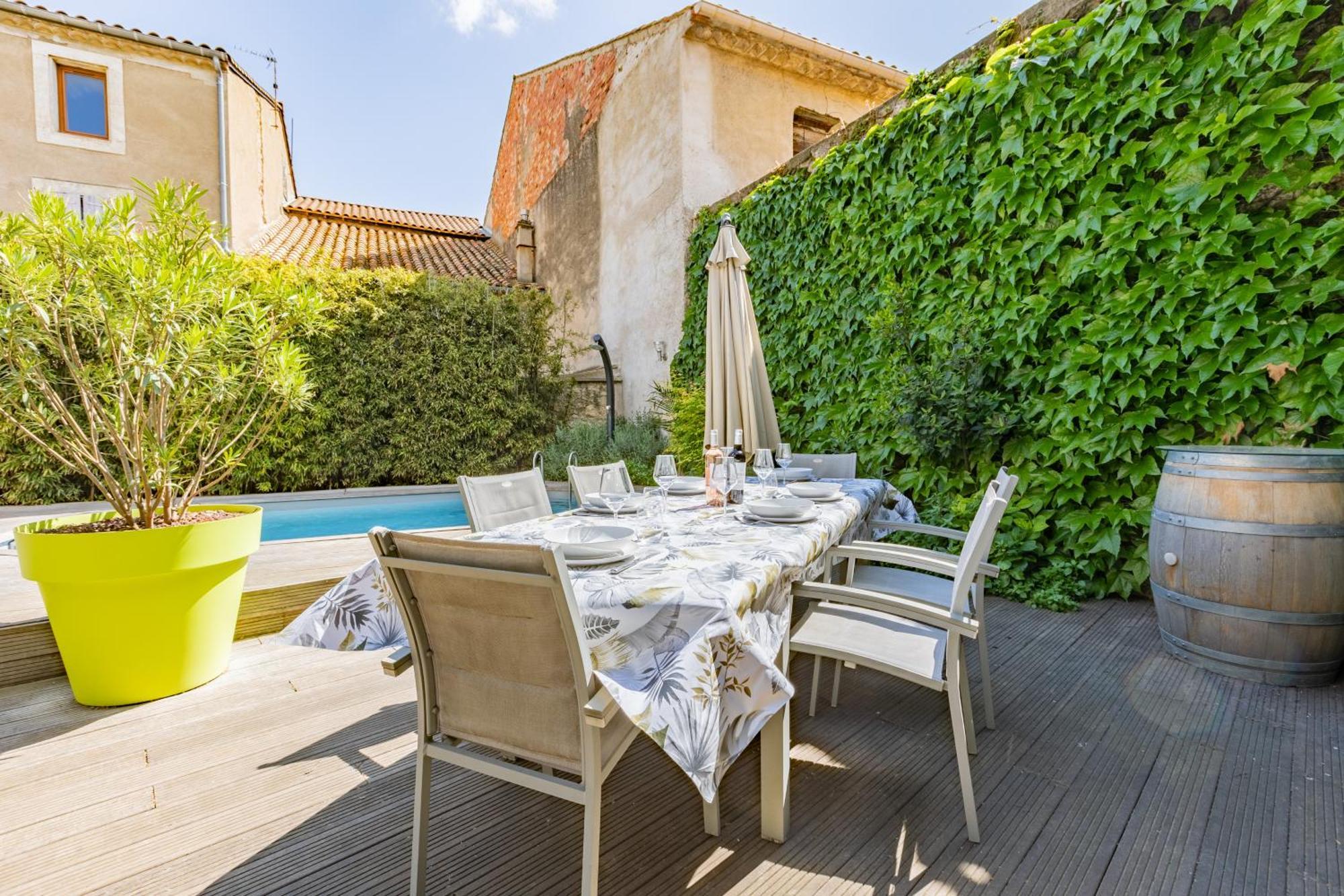 Maison De Vacances 8 A 15 Pers A Proximite Du Canal Du Midi Sallèles-dʼAude Kültér fotó